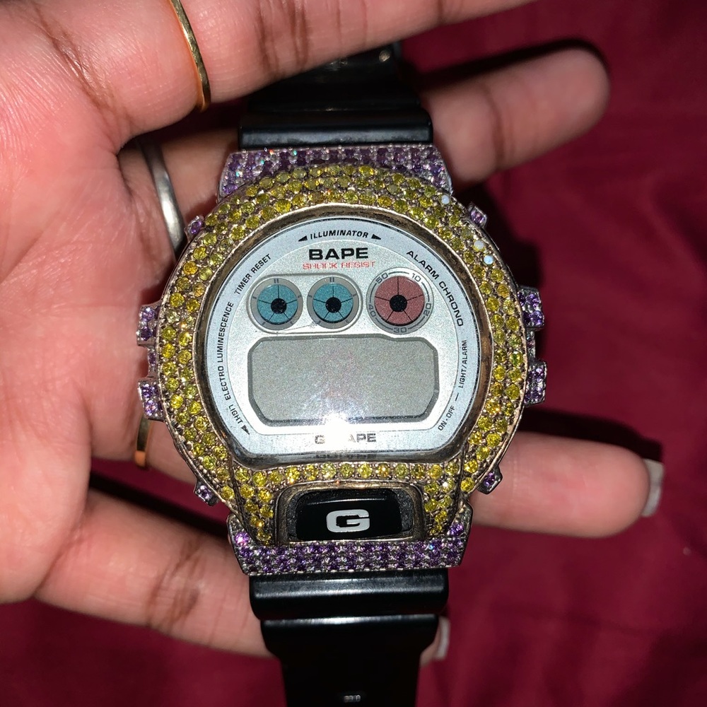 Diamond G-shock Watch